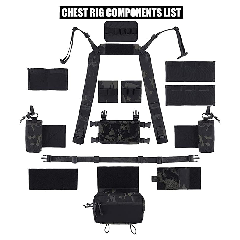 Sentinel | Multicam Tactische Chest Rig