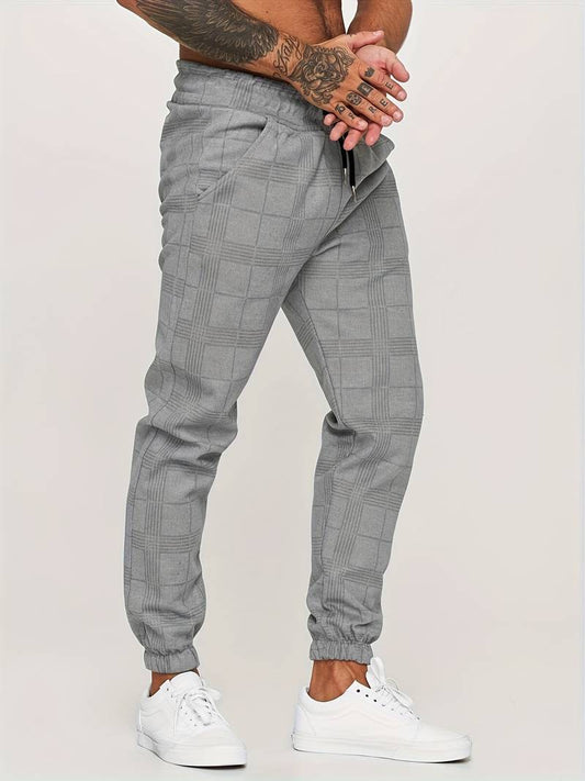 Dario | Geruite Slim Fit Jogger