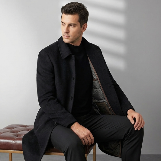 Raphaël | Manteau en laine de mouton