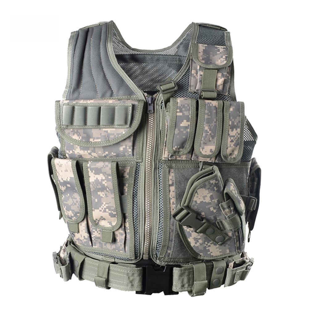 Sentinel | Tactisch Vest Met MOLLE-Systeem & Afneembare Holster