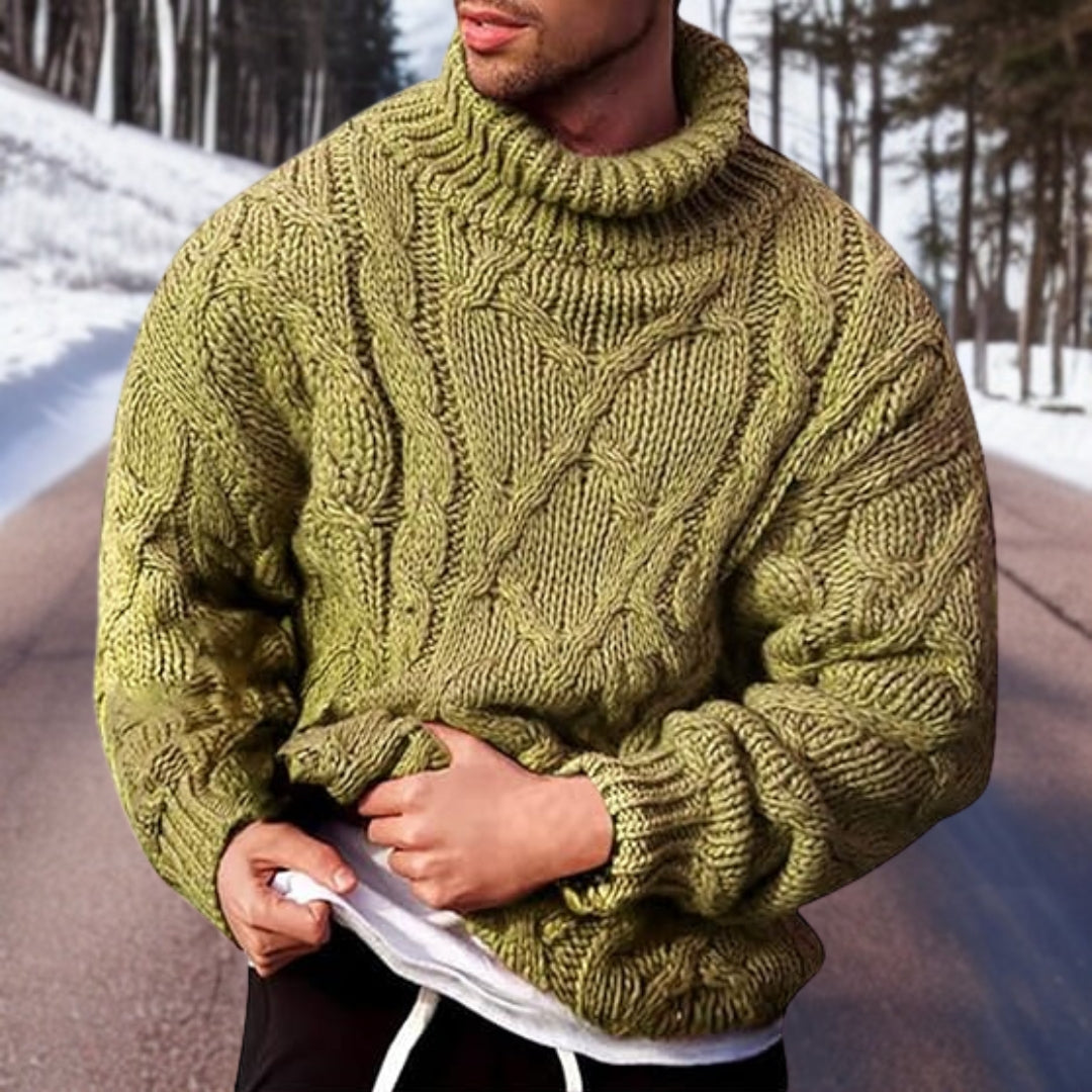 Marco™ | Warme Knit Oversized Wintertrui met Stijl en Comfort