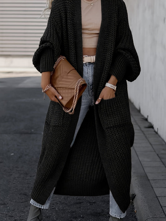 Amara | Lange Gebreide Cardigan