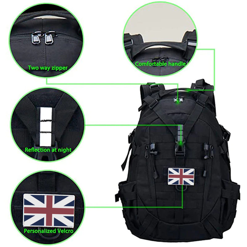 Orion | Tactische Outdoor Rugzak Met MOLLE