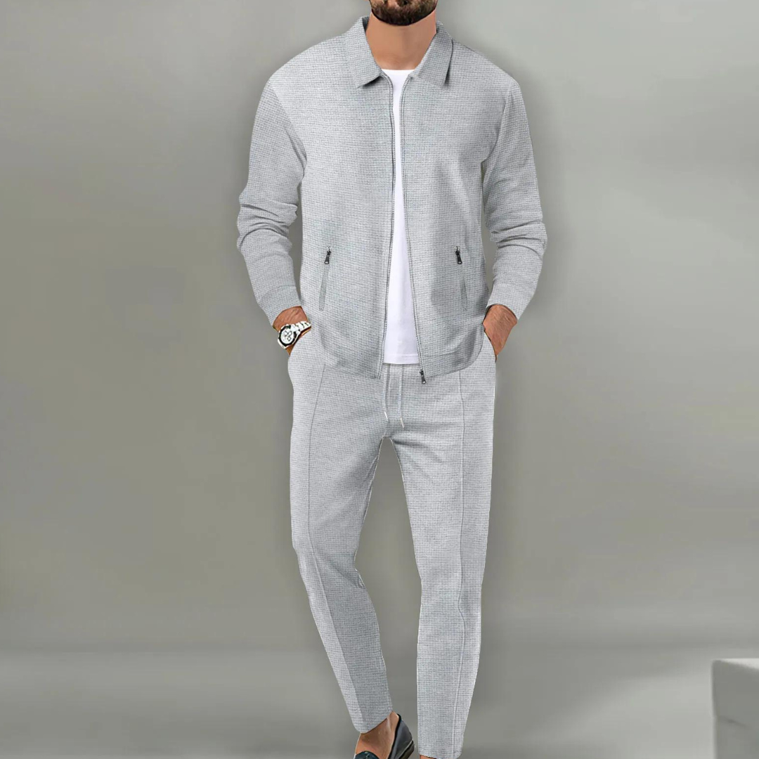 Theo™ | Klassiek Urban Set met Luxe Vest en Slim Fit Broek