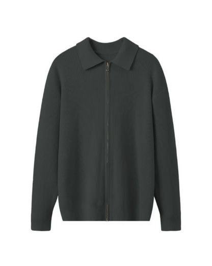 Caelen | Gebreid Vest Met Rits