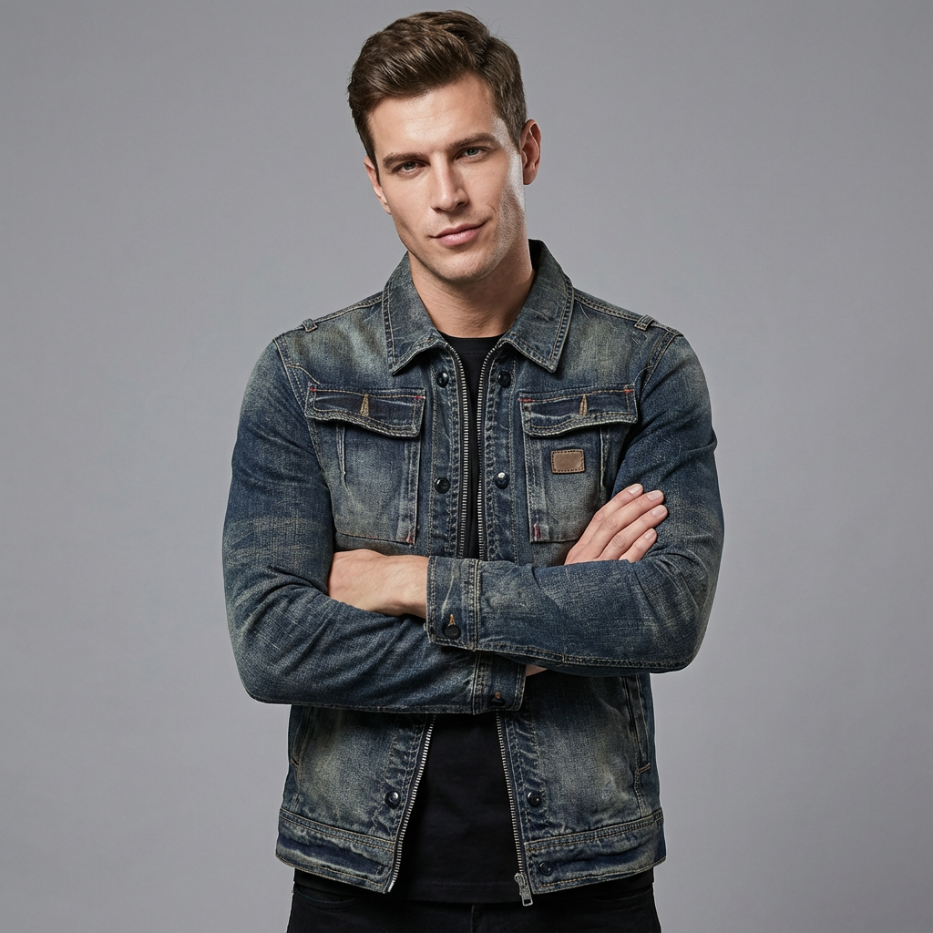 Clark | Retro Jeansjack