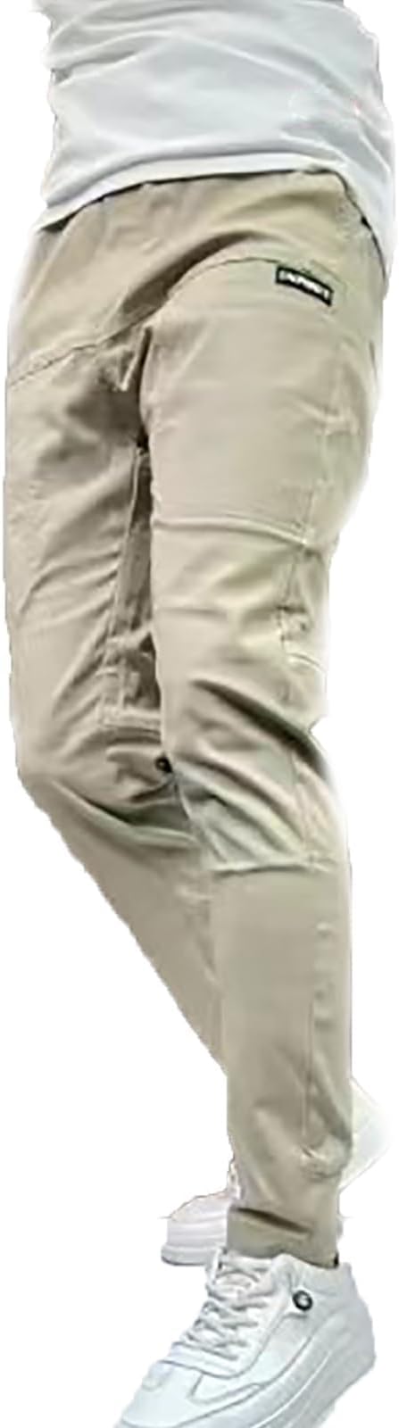 Mauro | Slim-Fit Jogpants met Patch & Boorden Heren