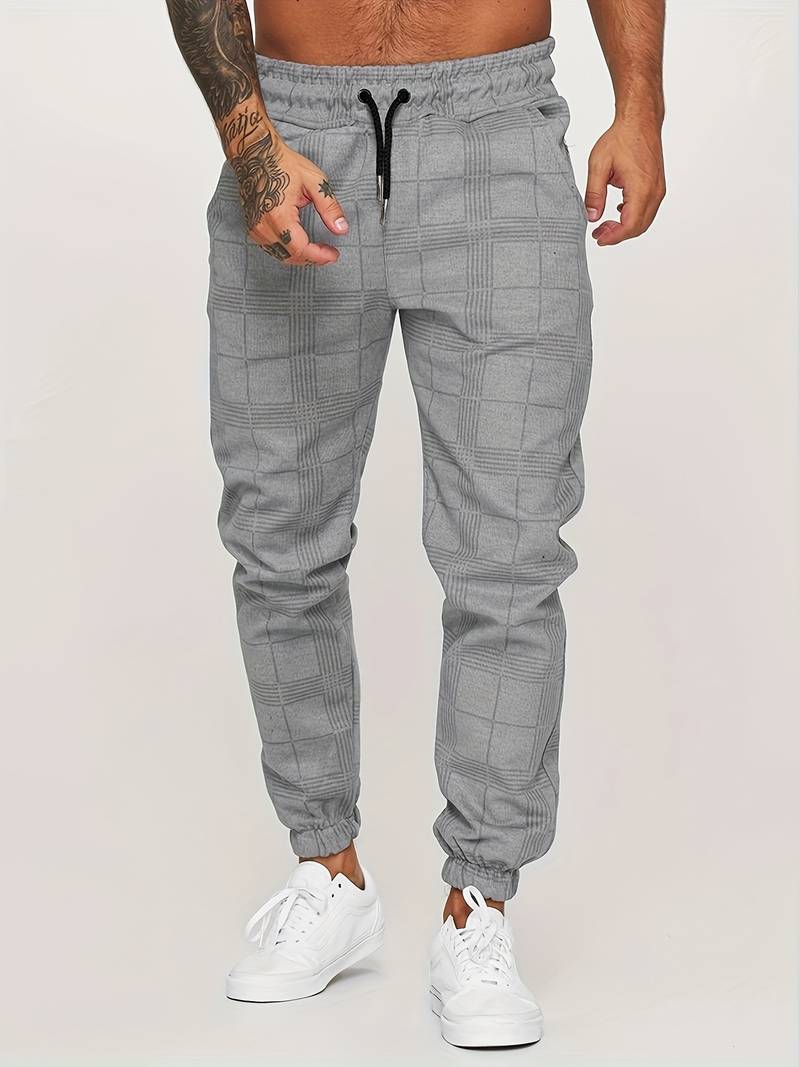 Dario | Geruite Slim Fit Jogger