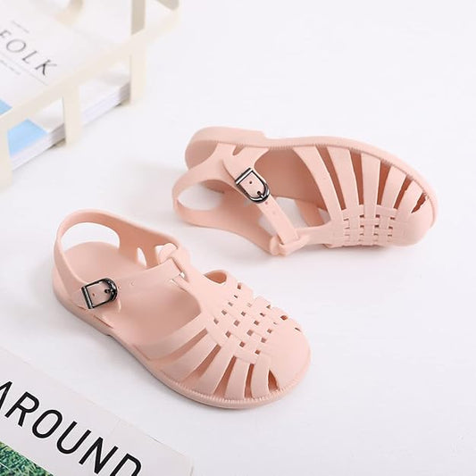 TiniStep™ | Flexibele Gesloten Kindersandalen Met Drukknop Gesp En Ademend Design Voor Warme Dagen