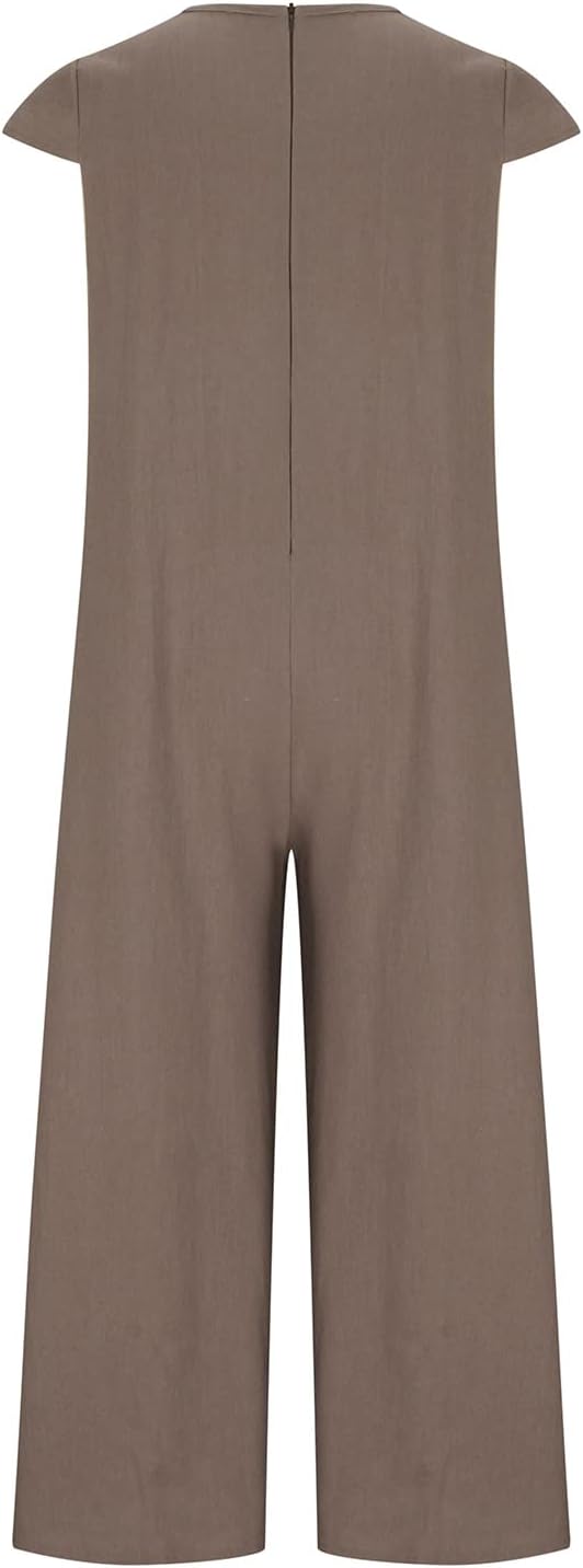 Aluna | Boho Linen Jumpsuit Women