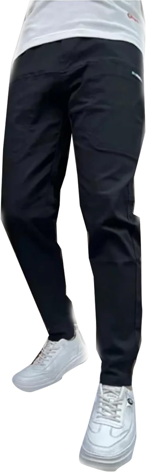 Mauro | Slim-Fit Jogpants met Patch & Boorden Heren