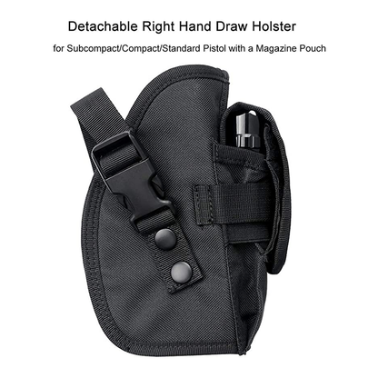 Sentinel | Tactisch Vest Met MOLLE-Systeem & Afneembare Holster
