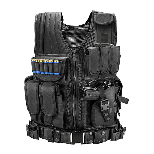 Sentinel | Tactisch Vest Met MOLLE-Systeem & Afneembare Holster