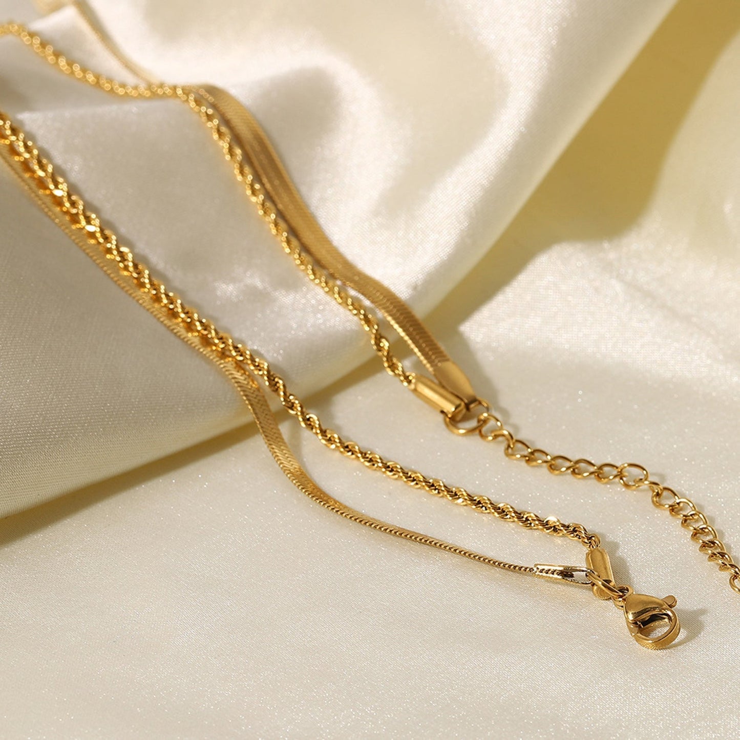 Alina | Gelaagde Gouden Ketting