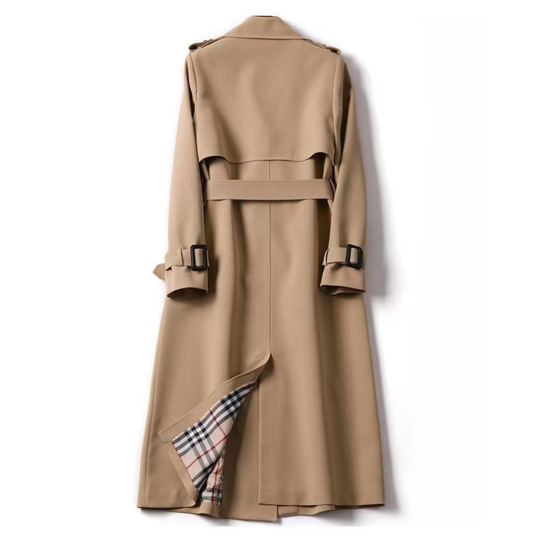 Ella™ | Elegante Trenchcoat met Verstelbare Pasvorm en Waterafstotende Bescherming