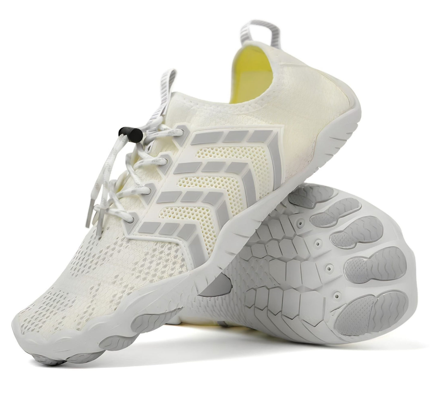 Aeris | Witte Barefoot Sneakers