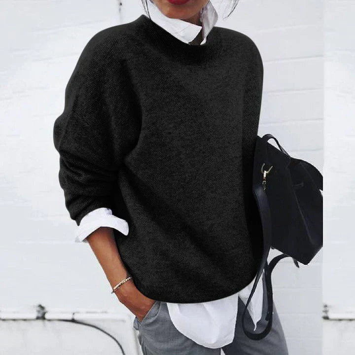 Elara | Oversized Gebreide Trui Dames