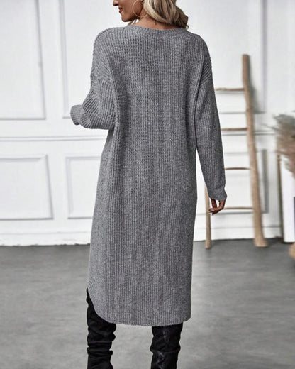 Maelis | Dames Gebreide Oversized Truijurk