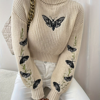 Evelise | Gebreide Cropped Coltrui
