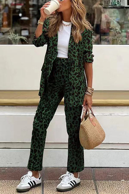 Leontine | Luipaardprint Jumpsuit