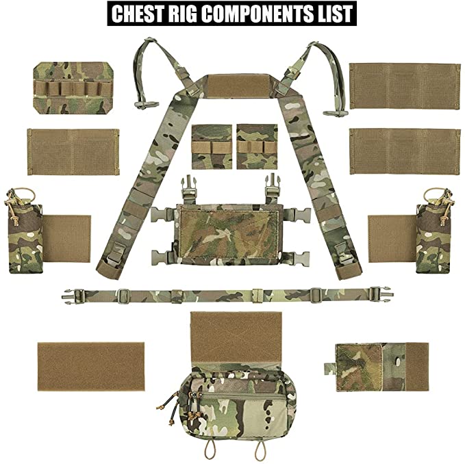 Sentinel | Multicam Tactische Chest Rig