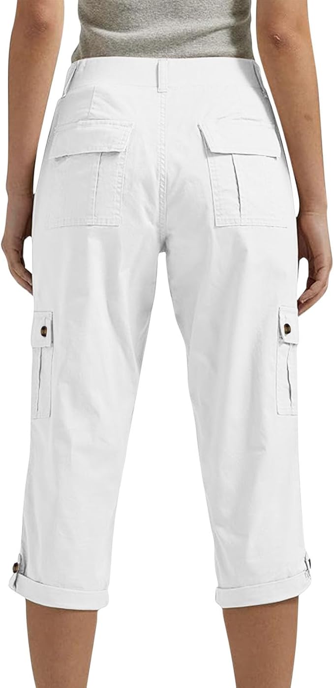 Ravina™ | Capribroek met Zakken | Luchtige 3/4 Outdoor Zomerbroek van Lichtgewicht Katoenmix