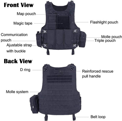 Axton | Tactical Vest Molle Systeem