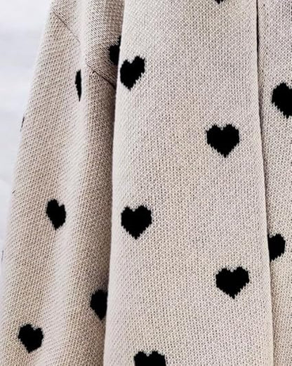 Amora | Lange Gebreide Cardigan