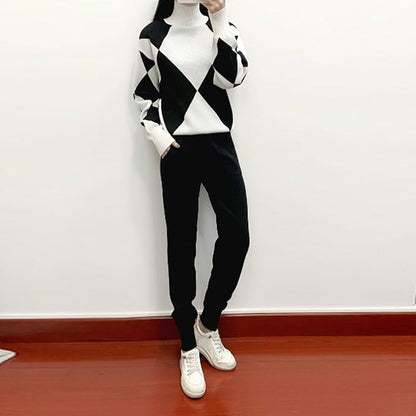 Renelle | Tweedelige Gebreide Knit Set