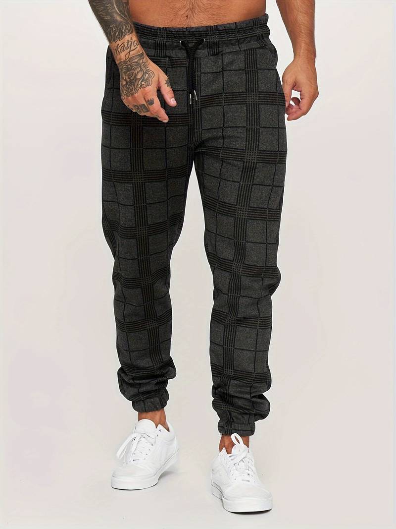 Dario | Geruite Slim Fit Jogger