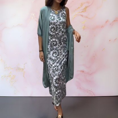 Amara | Kaftan Set met Pailletten Jumpsuit Dames | Luxe Gala Outfit | Feestelijk & Elegant | Flatterend voor Bruiloft & Event