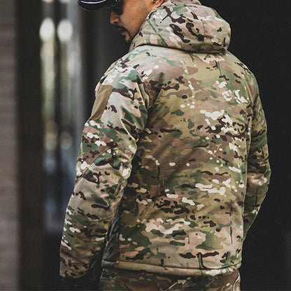 Aegis | Tactical Camouflage Thermo Jas met Capuchon