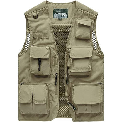 Trailmaster | Multifunctioneel Outdoor Vest met Meerdere Zakken