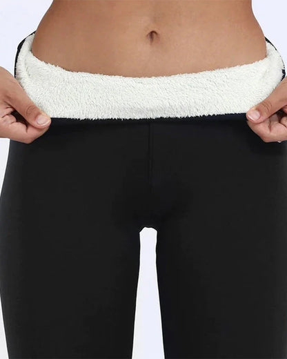 Kiara™ | Legging met Plysch Voering en Hoge Taille voor Maximale Warmte