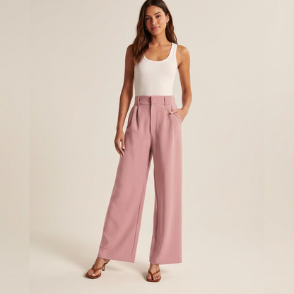 Elinor | Pantalon Wijde Pijpen