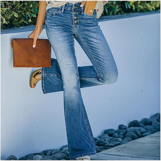 CurveEase™ | Dames Stretch Skinny Jeans met FLEX TECH en Legging Comfort