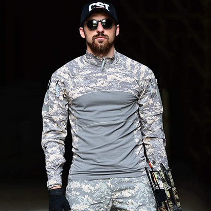 Aegis | Tactical Combat Shirt met Camouflage en Armzakken