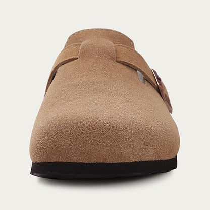 Arctic UrbanClassic™ | Comfortabele Klompen met Zachte Binnenvoering en Klassiek Design | Warme Wintermuilen met Kurken Voetbed, Teddyvoering en Antislipzool