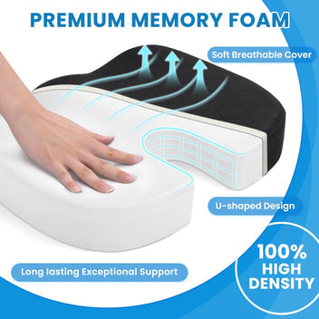 Orthia | Ergonomisch Zitkussen van Memory Foam