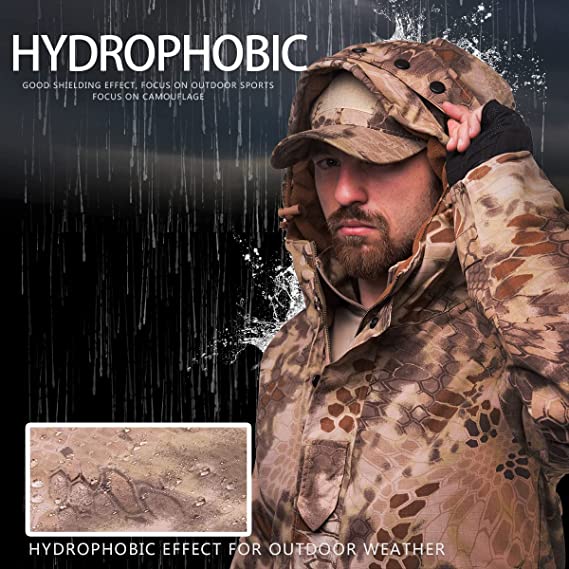 Sentinel | Tactical Camo Winterjas met Capuchon