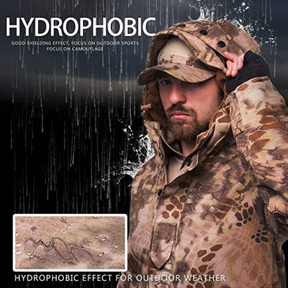 Sentinel | Tactical Camo Winterjas met Capuchon