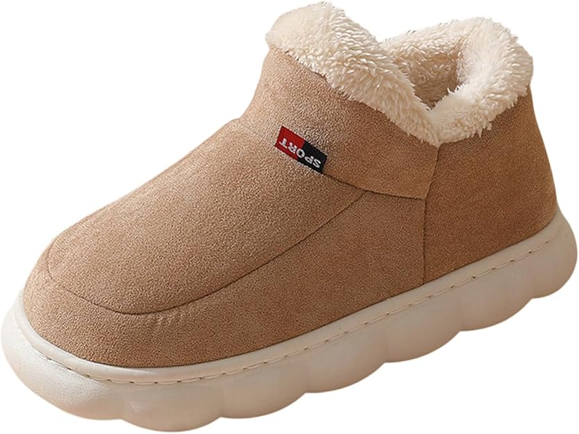 Mirella | Gevoerde Pluche Pantoffels