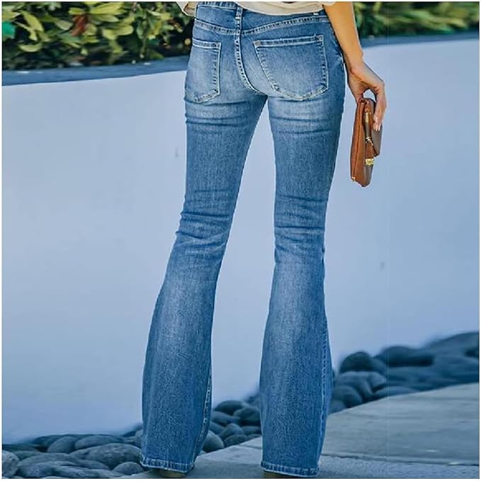 CurveEase™ | Dames Stretch Skinny Jeans met FLEX TECH en Legging Comfort