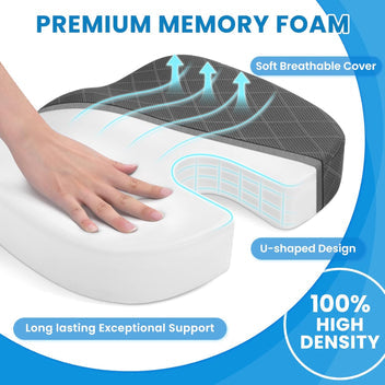 Orthia | Ergonomisch Zitkussen van Memory Foam