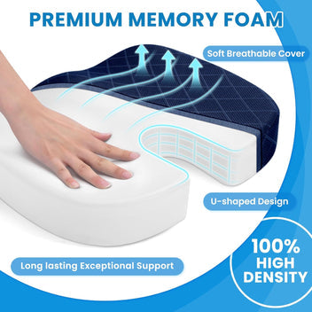 Orthia | Ergonomisch Zitkussen van Memory Foam