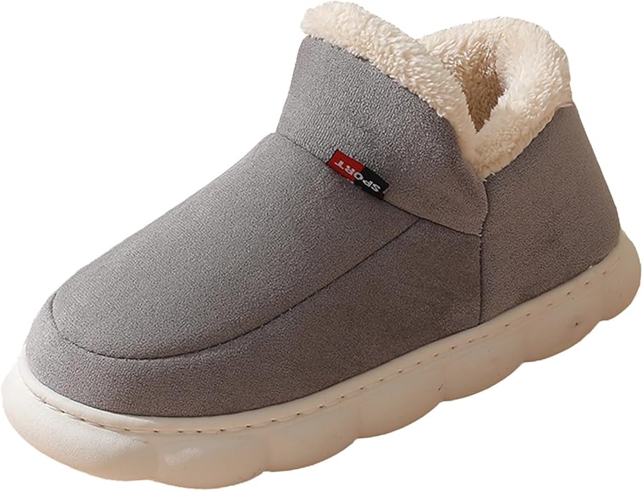 Mirella | Gevoerde Pluche Pantoffels