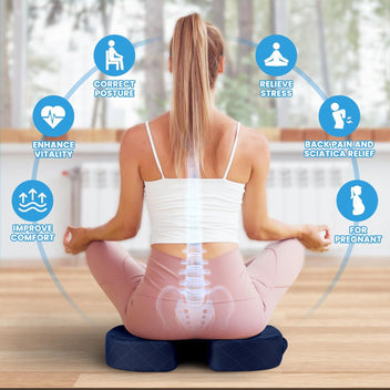 Orthia | Ergonomisch Zitkussen van Memory Foam