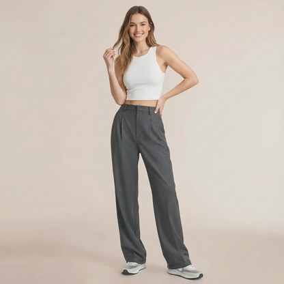 Elinor | Pantalon Wijde Pijpen