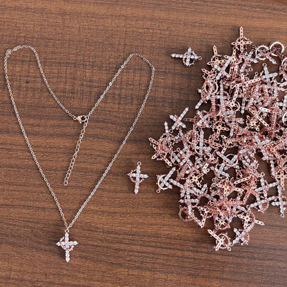 Clara | Zirconia Kruis Ketting