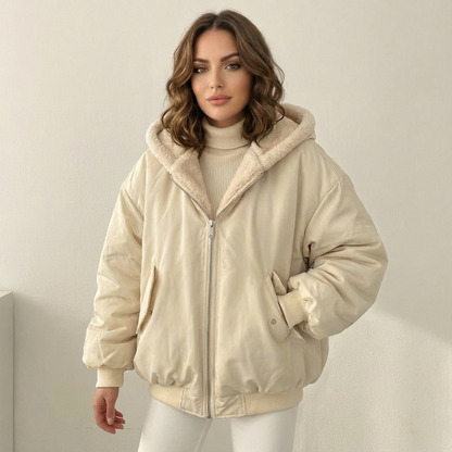 Luna | Omkeerbare Teddy Bomberjack